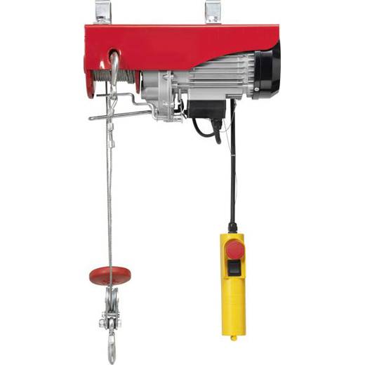 Elektrischer Seilhebezug mit Umlenkrolle - 400 kg Tragfähigkeit, ohne Umlenkrolle - 200 kg Tragfähigkeit Elektrischer Seilhebezug mit Umlenkrolle - 400 kg Tragfähigkeit, ohne Umlenkrolle - 200 kg Tragfähigkeit