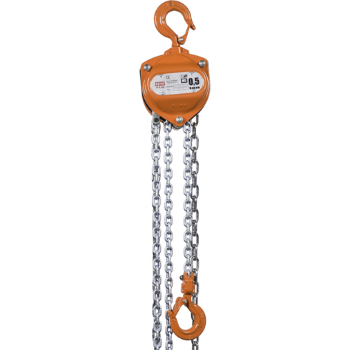 Flaschenzug 500kg mit 10m Seil