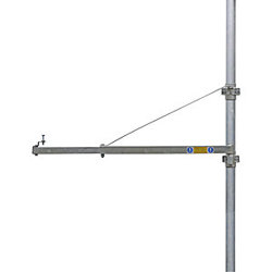 Schwenkauslegerarm - Tragfähigkeit 250 kg - Länge 1100 mm - Auslegearm Seilzug