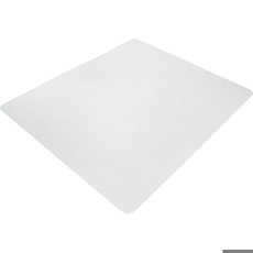 RS OFFICE Bodenschutzmatte für Hartböden - Transparent - 90x120 cm - Schwer Entflammbar