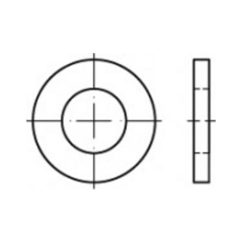 TOOLCRAFT ISO 8738 Unterlegscheiben aus Edelstahl - TO-5378418