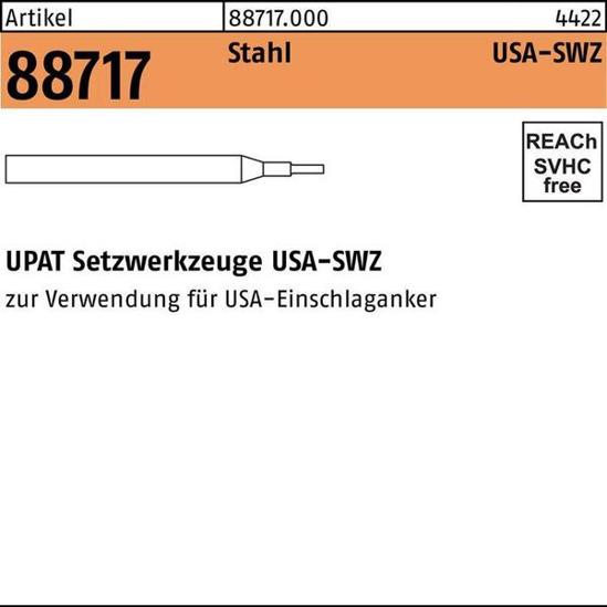 Setzwerkzeug R 88717 USA-SWZ M12 Stahl 1 Stück UPAT