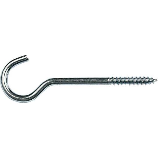 Hochwertiger V2A Deckenhaken Art. 17 - 80x4mm, eng