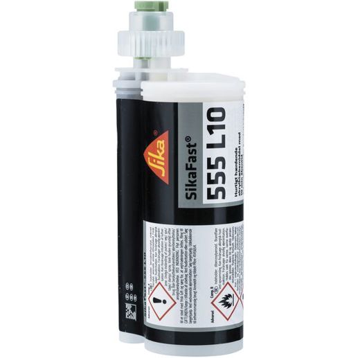 SIKA 2K Strukturklebstoff SikaFast-555 L10 (AB) - 250ml inklusive Statikmischer