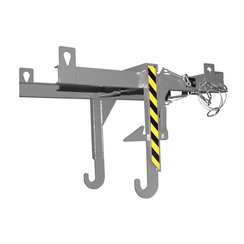 Stapelkipper Traverse 30 - Lackiert in RAL7005 (Mausgrau) - Anbaugerät für Stapler