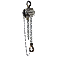 Stirnrad Flaschenzug - Zugkraft 1500 kg, Hubhöhe 3 m, 1-strängig