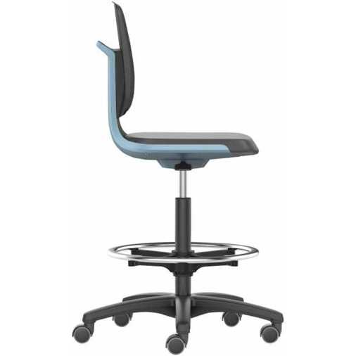 Reinraumstuhl Labsit 4 | PU Blau | Sitzhöhe 560-810 mm Reinraumstuhl Labsit 4 | PU Blau | Sitzhöhe 560-810 mm