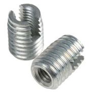 Böllhoff Gewindeeinsatz M6 x 14mm | Flansch-Ø 10mm | Bef.Loch-Ø 9.4mm | 10 Stück | Stahl