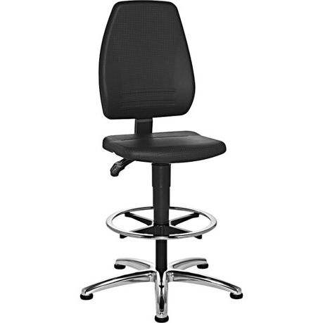 Schäfer Shop Select Pro Industrie Arbeitsdrehstuhl mit Gleitern & Aufstiegshilfe - Laborstuhl Schäfer Shop Select Pro Industrie Arbeitsdrehstuhl mit Gleitern & Aufstiegshilfe - Laborstuhl