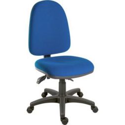 RS PRO Höhenverstellbarer Laborstuhl mit Rädern - Gewebe Blau, 46-59cm, bis 120kg, verstellbare Rückenlehne RS PRO Höhenverstellbarer Laborstuhl mit Rädern - Gewebe Blau, 46-59cm, bis 120kg, verstellbare Rückenlehne