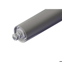 Förderrolle - Stahl-Tragrolle mit Ø 50 mm, M10 x 20 Gewindeachse, 800 mm lang