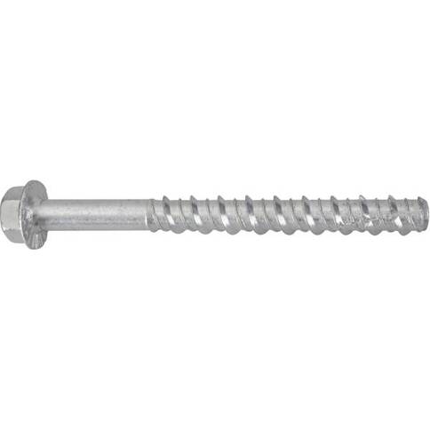 Betonschraube SWG 235, 10 mm Durchmesser, 140 mm Länge, verzinkter Stahl, 10 Stück