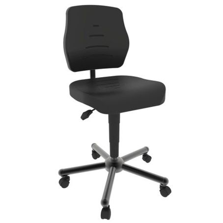 Mey Chair Workster Pro - Höhenverstellbarer Arbeitsdrehstuhl (630 mm) mit Anti-Schock-Sicherung | Reinraumstuhl Mey Chair Workster Pro - Höhenverstellbarer Arbeitsdrehstuhl (630 mm) mit Anti-Schock-Sicherung | Reinraumstuhl