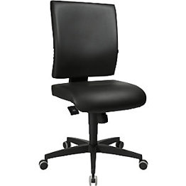Topstar LIGHTSTAR Drehstuhl - Kunstlederbezug - Schwarz Topstar LIGHTSTAR Drehstuhl - Kunstlederbezug - Schwarz