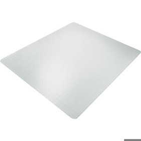Bodenschutzmatte für Teppichböden – Transparent | 90x120 cm | RS OFFICE 43-0900