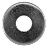 Edelstahl Unterlegscheiben DIN 9021 (ISO 7093-1) A2, 4,3 mm (M 4) - Außendurchmesser ~ 3x Gewindedurchmesser