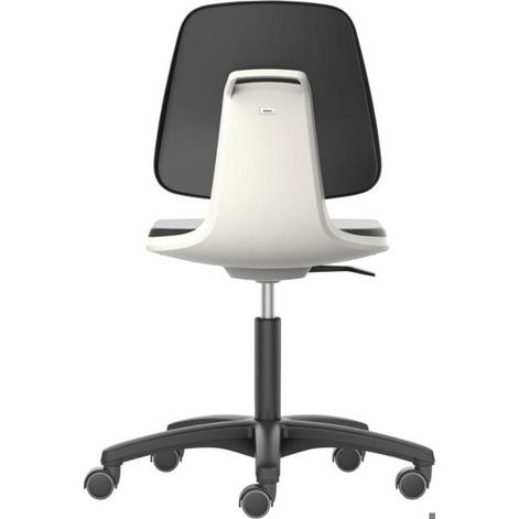 Reinraumstuhl Labsit 2 | K-Leder Weiß | Sitzhöhe 450-650 mm | Mit Rollen Reinraumstuhl Labsit 2 | K-Leder Weiß | Sitzhöhe 450-650 mm | Mit Rollen