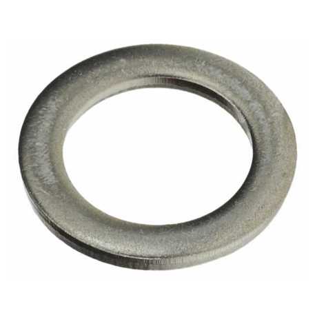 DIN 433 Scheiben für Zylinderschrauben - 5,3 x 9 x 1 mm | Edelstahl A2 - Blank